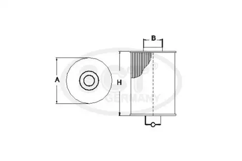 Топливный фильтр SCT SC7049P