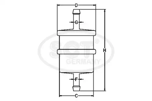 Фильтр АКПП SCT SG1092