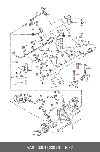  РАСПРЕДЕЛ 03L130089B VAG