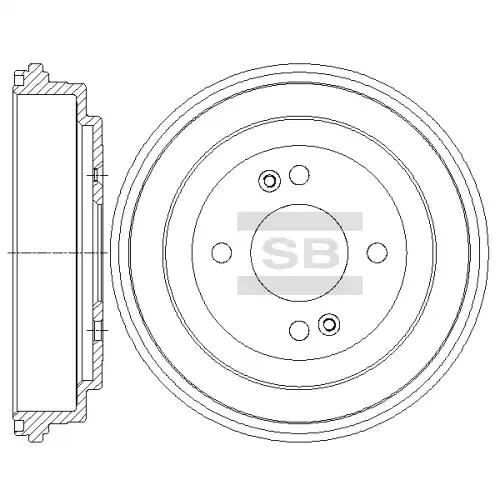Тормозной барабан SANGSIN SD1094
