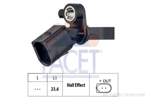 Датчик ABS FACET 21.0013