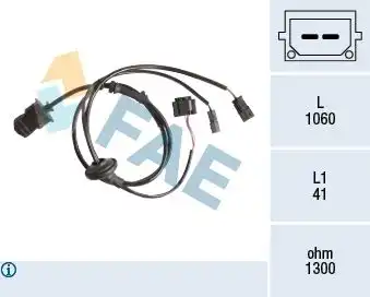 Датчик ABS FAE 78209
