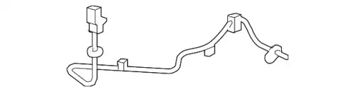 Датчик ABS HONDA 57470-SLN-A01
