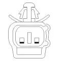 Датчик ABS MOBILETRON AB-EU042