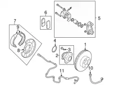 Датчик ABS NISSAN 47901-ZX70A