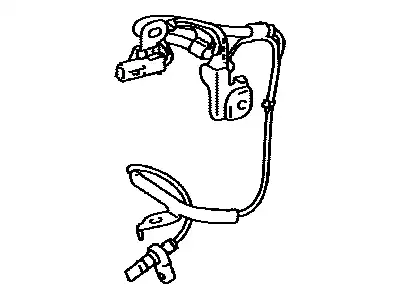 Датчик ABS TOYOTA / LEXUS 89542-52090