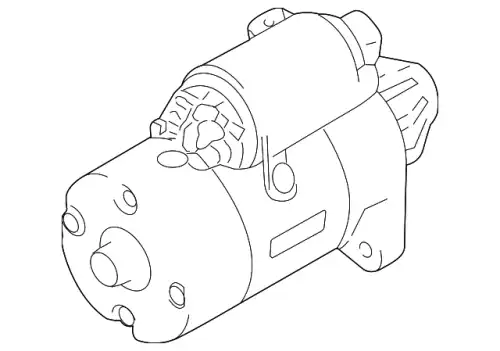 Стартер MITSUBISHI MD162839