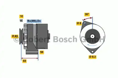 Генератор BOSCH 0 986 035 690