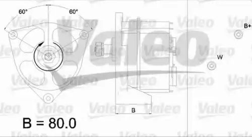 Генератор VALEO 436426