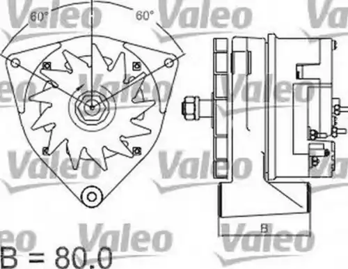 Генератор VALEO 436558