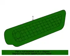  7L6945071B VAG ФОНАРЬ ПЕРЕДНЕГО БАМПЕРА ЛЕВЫЙ