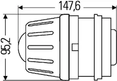 Фара HELLA 1KL009486001