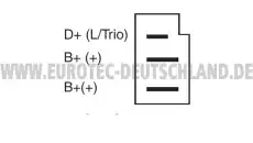 ремень клиновой MB 12032800 EUROTEC