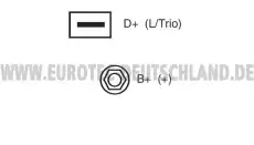 генератор IVEC 12035760 EUROTEC