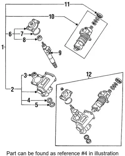  САЛЬНИК ISUZU 8971037470