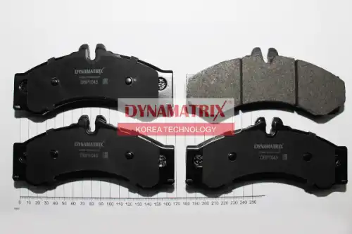 Тормозные колодки дисковые DYNAMAX DBP1043