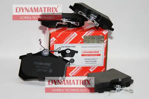 Тормозные колодки дисковые DYNAMAX DBP1637