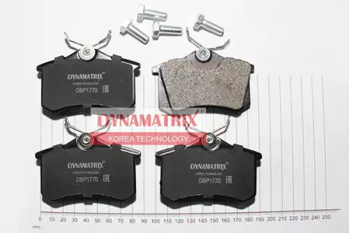 Тормозные колодки дисковые DYNAMAX DBP1770