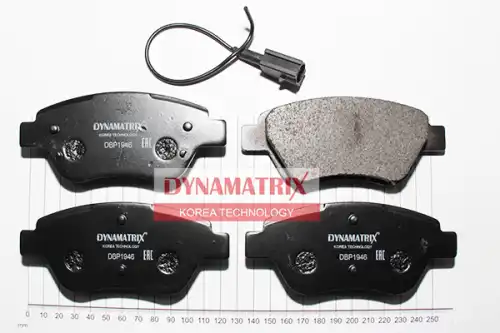 Тормозные колодки дисковые DYNAMAX DBP1946