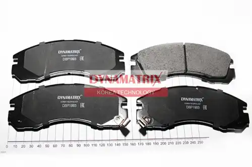 Тормозные колодки дисковые DYNAMAX DBP1993