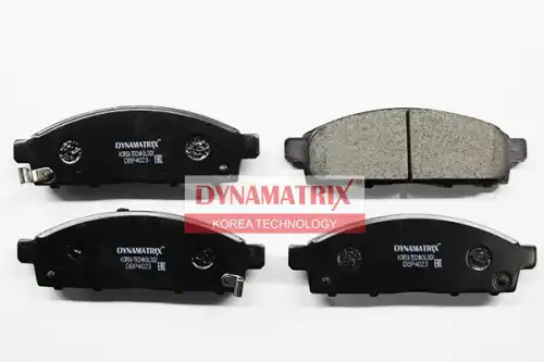 Тормозные колодки дисковые DYNAMAX DBP4023