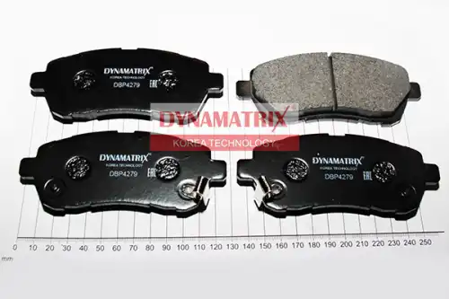 Тормозные колодки дисковые DYNAMAX DBP4279