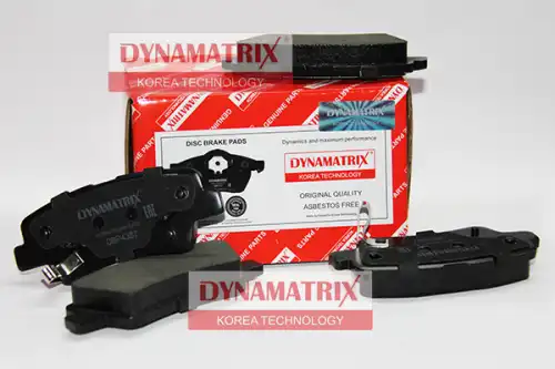 Тормозные колодки дисковые DYNAMAX DBP4387