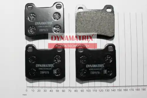 Тормозные колодки дисковые DYNAMAX DBP979