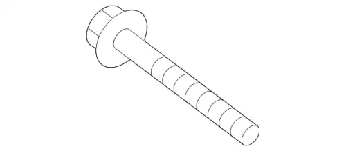 FLANGE SCREW 989002 VOLVO