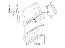 TRIM MOULDING 31424088 VOLVO
