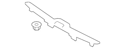 SILL MOULDING 39825187 VOLVO