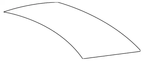 Заднее стекло VOLVO 31335756