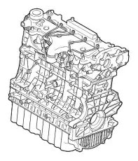 Двигатель (ДВС) в сборе VOLVO 36013606