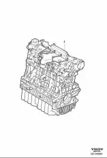 Двигатель (ДВС) в сборе VOLVO 36013606