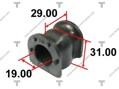 ASBHO1029 ВТУЛКА ТПУ TENACITY