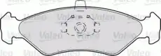 Комплект тормозных колодок, диско 598171 VALEO