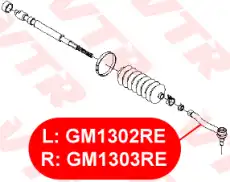 Рулевой наконечник VTR GM1303RE