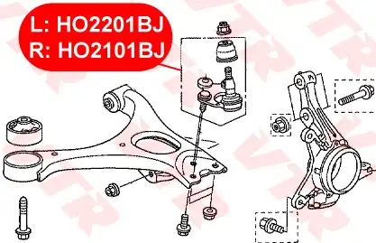 Шаровая опора VTR HO2101BJ