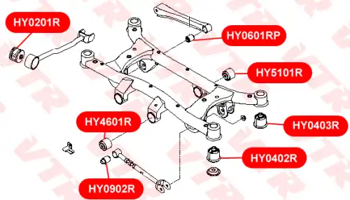 HY5101R САЙЛЕНТБЛОК ДИФФЕРЕНЦИАЛА VTR