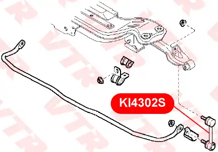 Тяга стабилизатора VTR KI4302S