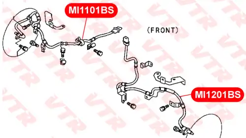 Датчик ABS VTR MI1101BS