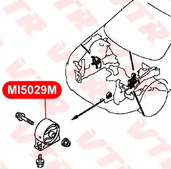 Подушка крепления двигателя VTR MI5029M