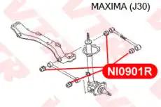 NI0901R САЙЛЕНТБЛОК ЗАДНЕЙ ЦАПФЫ VTR