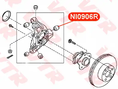 Сайлентблок NI0906R VTR