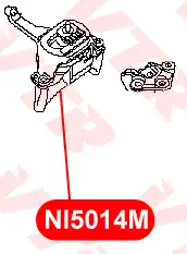  NI5014M ПОДУШКА ДВИГАТЕЛЯ VTR
