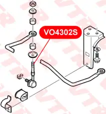 Тяга стабилизатора VTR VO4302SP