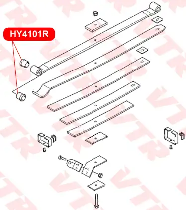 HY4101R САЙЛЕНТБЛОК РЕССОРЫ VTR