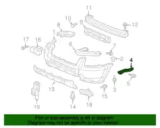 КРОНШТЕЙН ОРИГИНАЛ 71196S9VA10 HONDA