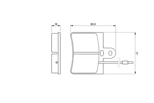 Тормозные колодки дисковые BOSCH 0 986 424 025