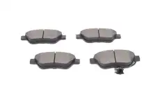 Тормозные колодки дисковые BOSCH 0 986 424 597